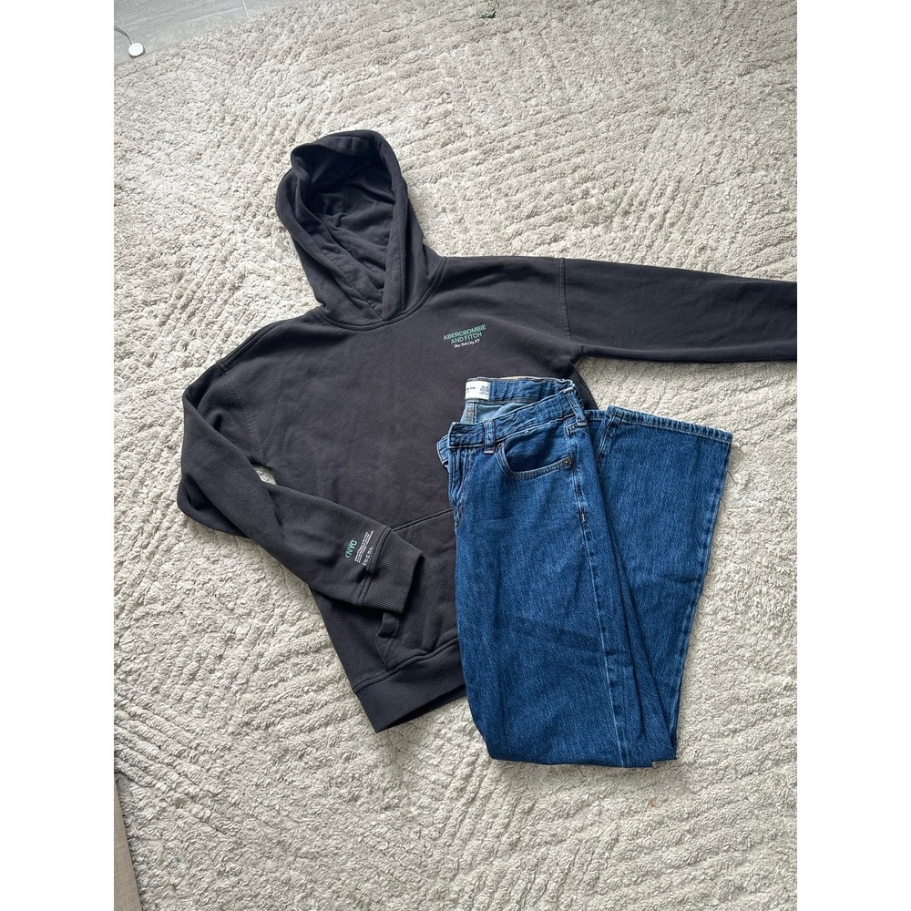 Abercrombie kids hoodie and jeans